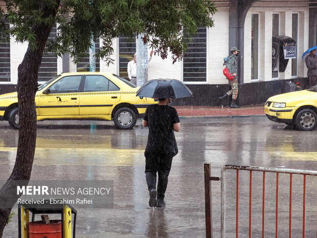 رگبار باران نواحی شمالی آذربایجان شرقی را فرا می‌گیرد