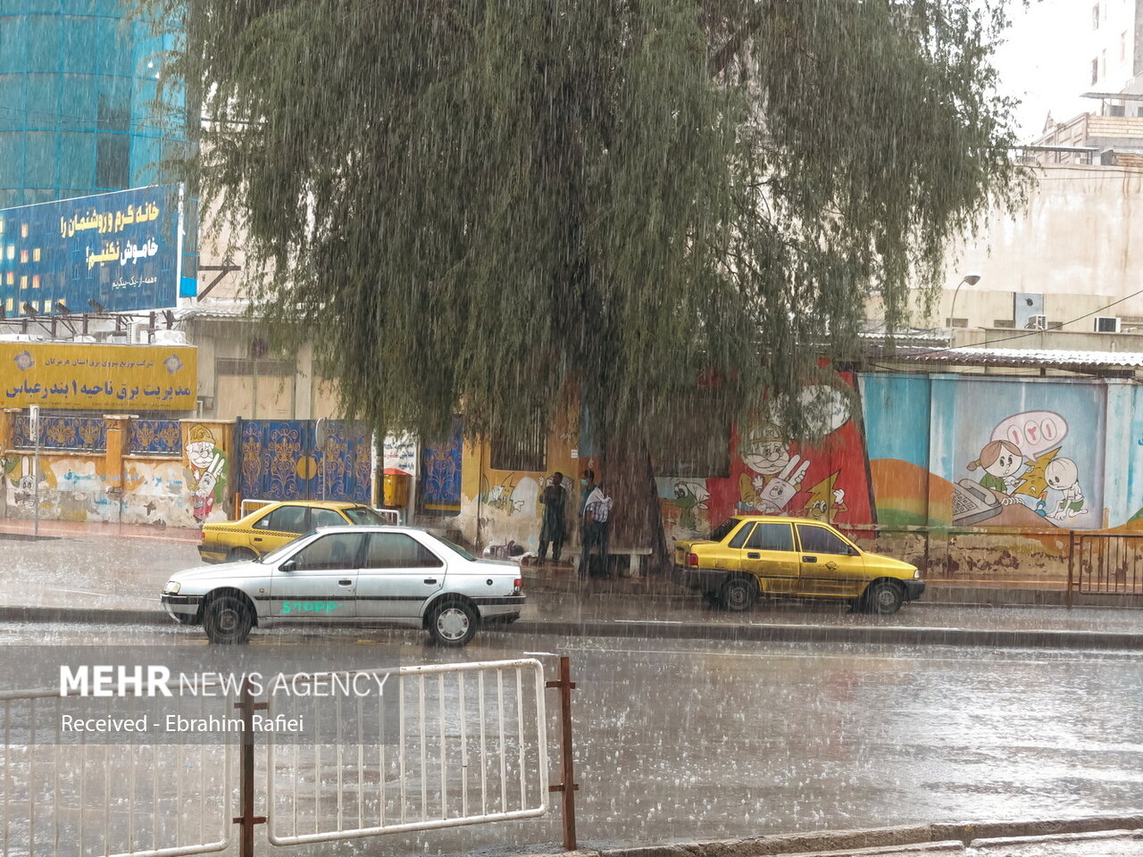 بارش‌ها در جنوب اصفهان از شدت خوبی برخوردار است