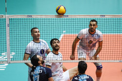 Peykan Tehran vs Gonbad Municipality at volleyball league