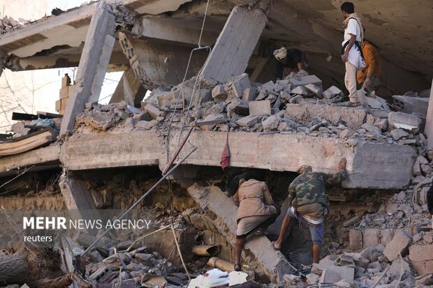 تصاویر مرگبارترین حملات هوایی ائتلاف به یمن تاکنون