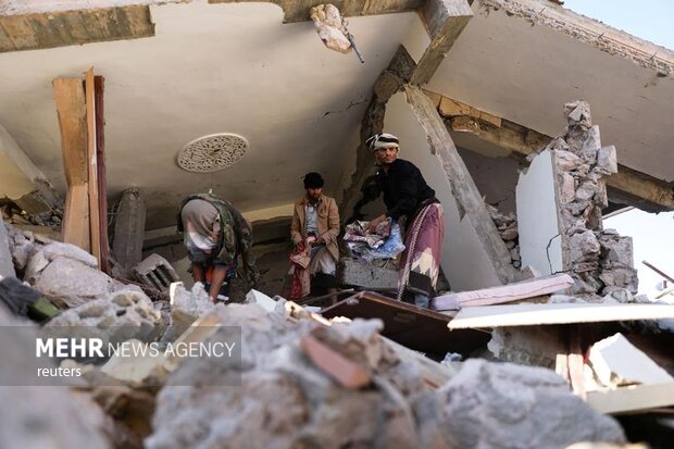 تصاویر یکی از مرگبارترین حملات هوایی ائتلاف سعودی به یمن