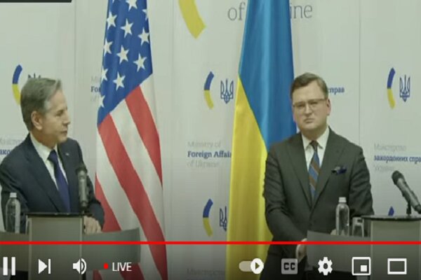 کنفرانس مطبوعاتی «بلینکن» و وزیر خارجه اوکراین