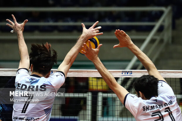 Peykan Tehran vs Gonbad Municipality volleyball league
