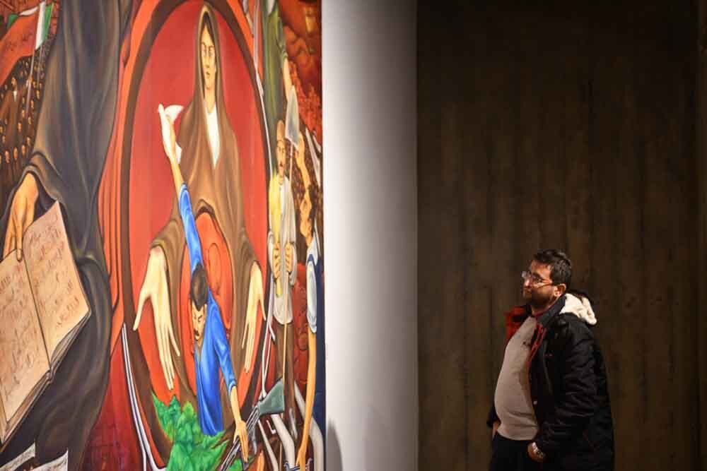 نشست تخصصی نمایشگاه «آینه در آینه» در موزه هنرهای معاصر تهران