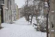 نورآباد در محاصره برف!