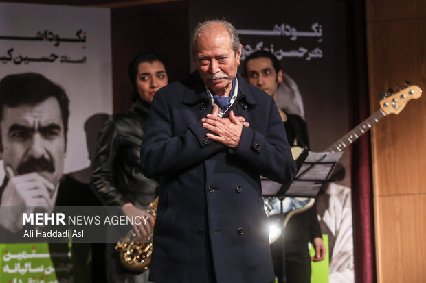 علی نصیریان در بیستمین جشن سالانه منتقدان تئاتر حضور دارد