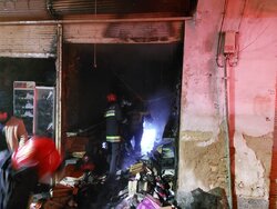 آتش سوزی در بیمارستان شریعتی اصفهان / حریق دکه اغذیه فروشی بوستان سعدی مهار شد