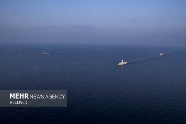 Iran, Russia, China joint naval drill
