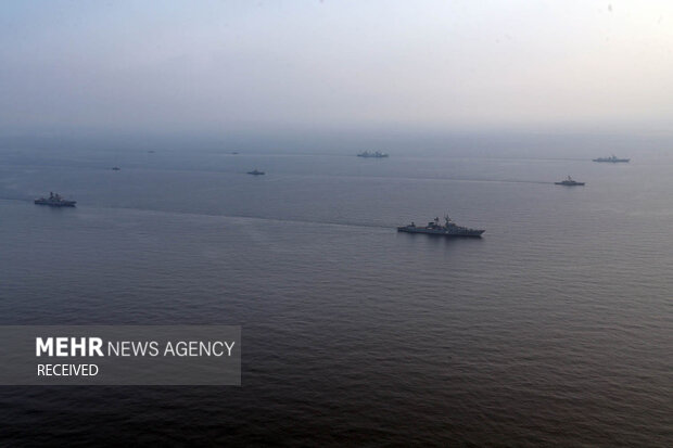 Iran, Russia, China joint naval drill
