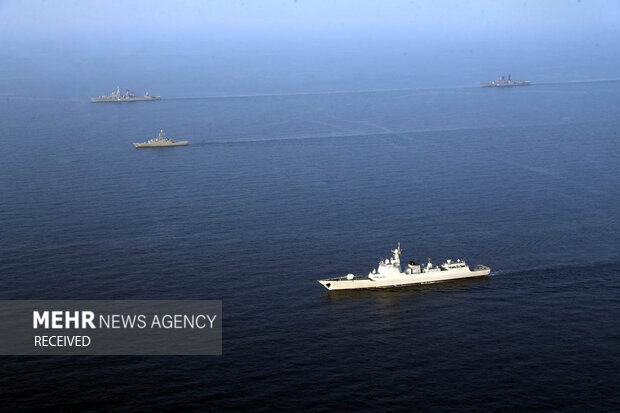 Iran, Russia, China joint naval drill
