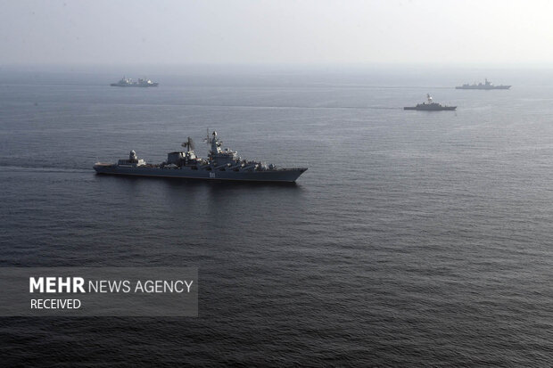 Iran, Russia, China joint naval drill
