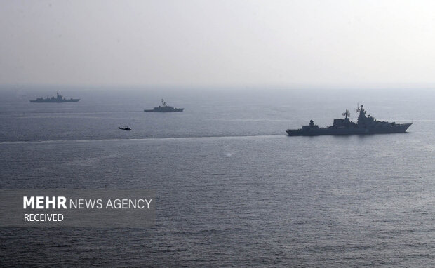 Iran, Russia, China joint naval drill
