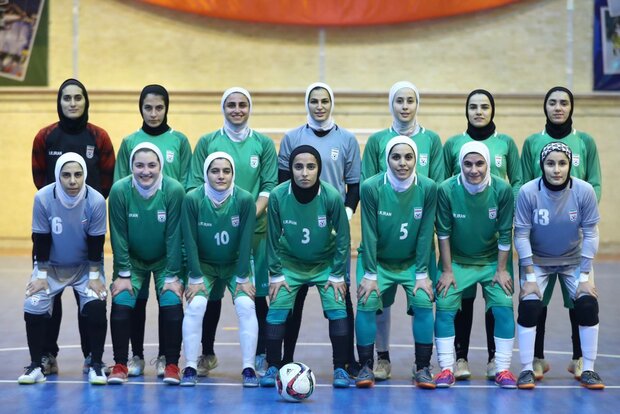 پیروزی پرگل تیم ملی فوتسال زنان ایران مقابل ازبکستان