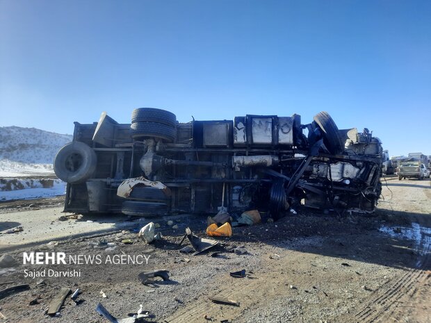 تصادف مرگبار در تقاطع امامزاده «ابوالوفا» کوهدشت