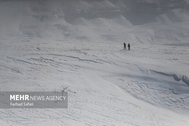 Snow tubing in Fars, Qazvin provinces