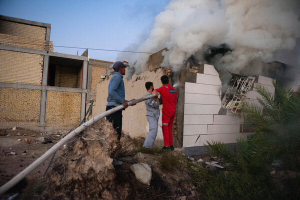 انفجار یک منزل مسکونی به دلیل نشت گاز در لامرد