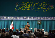رہبر معظم انقلاب اسلامی سے بعض مداحوں اور ذاکرین اہلبیت (ع) کی ملاقات