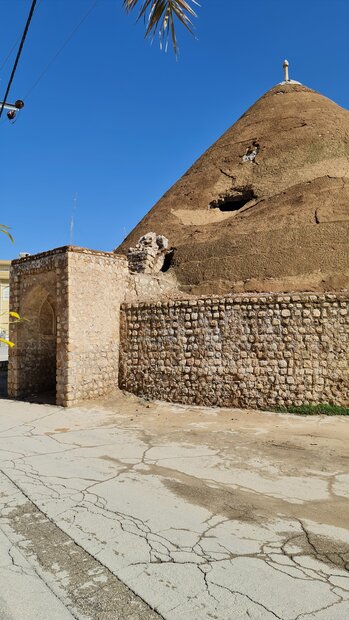 دومین آب انباربزرگ فارس درآستانه تخریب کامل/بخشی از گنبد فرو ریخت