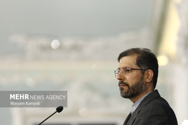 Presser of Iranian Foreign Ministry spokesman
