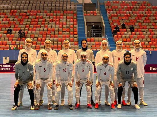 Iranian women's futsal team thrashes Kyrgyzstan