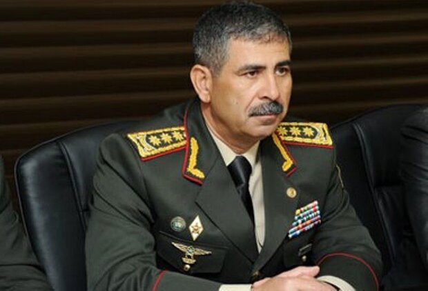 Azerbaijani minister of defense due in Iran