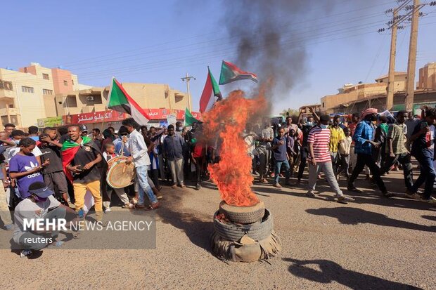 سرکوب شدید تظاهرات معترضان در سودان