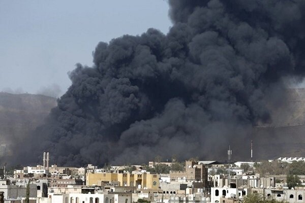 حمله مجدد هوایی ائتلاف سعودی به شبکه ارتباطات یمن