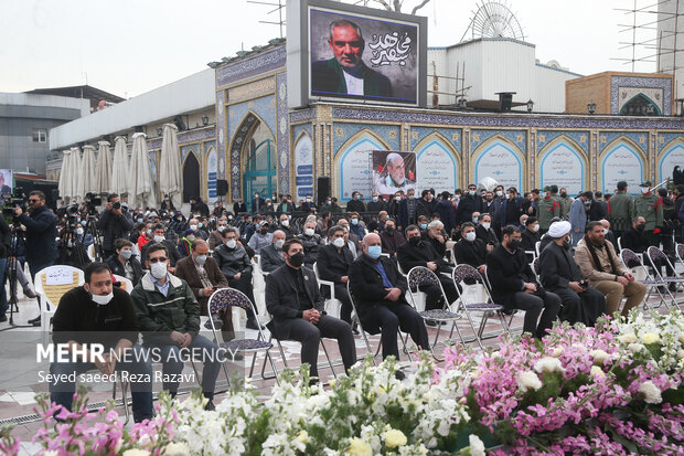 مراسم اربعین شهید حاج حسن ایرلو در  آستان مقدس امامزاده صالح  (ع) برگزار شد