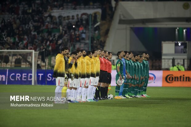 دیدار تیم های ملی فوتبال ایران و عراق 11