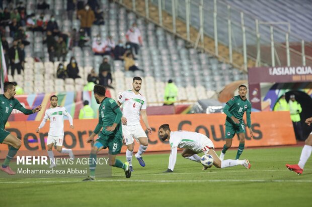 دیدار تیم های ملی فوتبال ایران و عراق 5