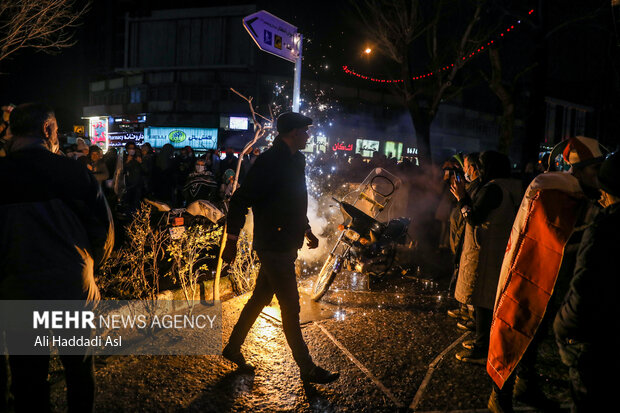 Happiness of Tehraners on victory of Iran Nat'l Football Team