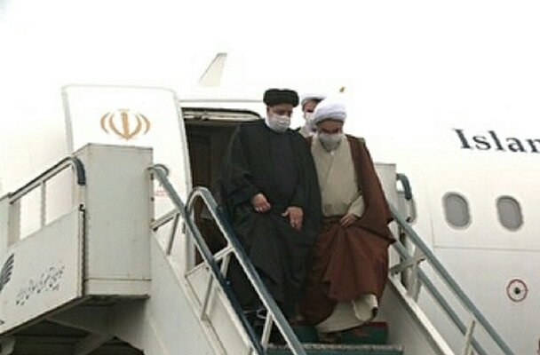 استقبال از رئیس جمهور در فرودگاه سردار جنگل رشت