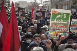 راهپیمایی مردم تهران در حمایت از مردم مظلوم یمن