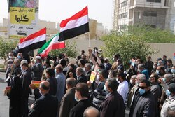 راهپیمایی مردم بوشهر در حمایت از مردم مظلوم یمن