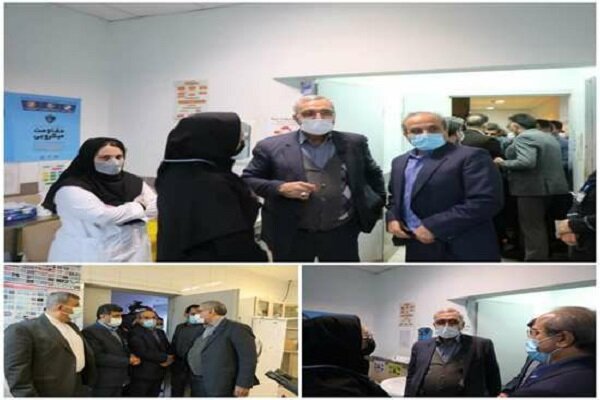 وزیر بهداشت از بیمارستان غدیر سیاهکل بازدید کرد