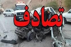تصادف مینی بوس و نیسان در جنوب تهران/ ۶ نفر مصدوم شدند