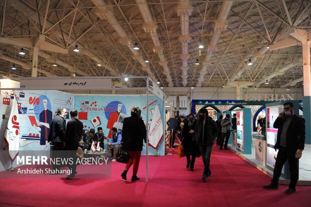 غرفه گروه رسانه ای مهر در پانزدهمین نمایشگاه بین المللی گردشگری برقرار است