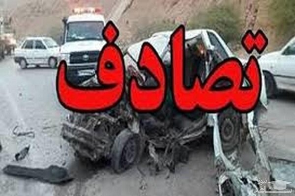 واژگونی مینی بوس دانشجویان جوانرودی ۶ مصدوم برجا گذاشت