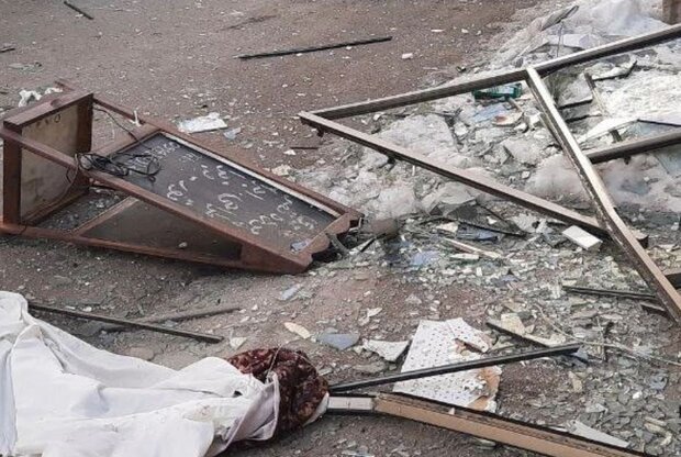 تخریب چندین مغازه بر اثر انفجار گاز در اردبیل