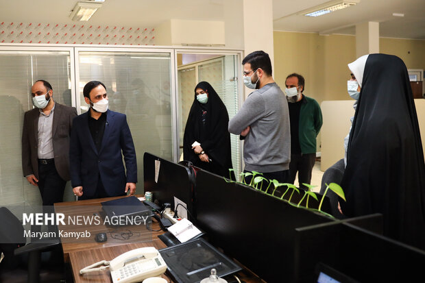 حضور سخنگوی دولت در خبرگزاری مهر