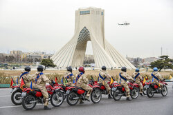 رژه موتورسواران در سالروز ورود امام خمینی(ره)