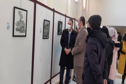 برپایی نمایشگاه آثار هنرمندان نوجوانان قروه ای در نگارخانه ارشاد