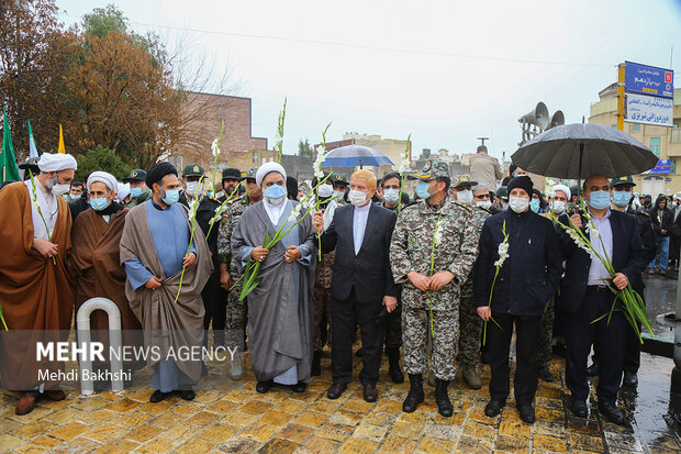 مراسم بزرگداشت سالروز ورود امام به ایران در قم