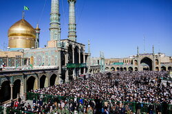 قم میں مرحوم آیت اللہ العظمی صافی کی تشییع جنازہ میں علماء اور عوام کے مختلف طبقات کی شرکت