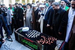 Ayatollah Safi Golpaygani funeral in Qom