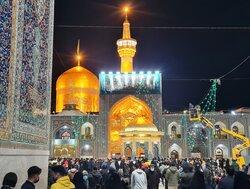 Meşhed'deki Hz. İmam Rıza'nın (a.s) türbesinden fotoğraflar