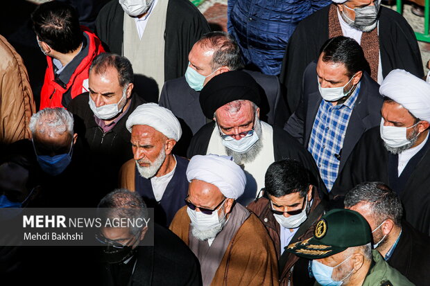 Ayatollah Safi Golpaygani funeral ceremony held in Qom