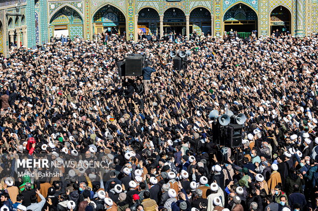 Ayatollah Safi Golpaygani funeral ceremony held in Qom