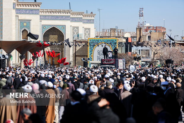 Ayatollah Safi Golpaygani funeral ceremony held in Qom