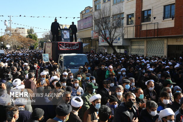Ayatollah Safi Golpaygani funeral ceremony held in Qom